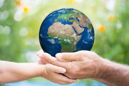 handing over a world free of environmental pollution to our children