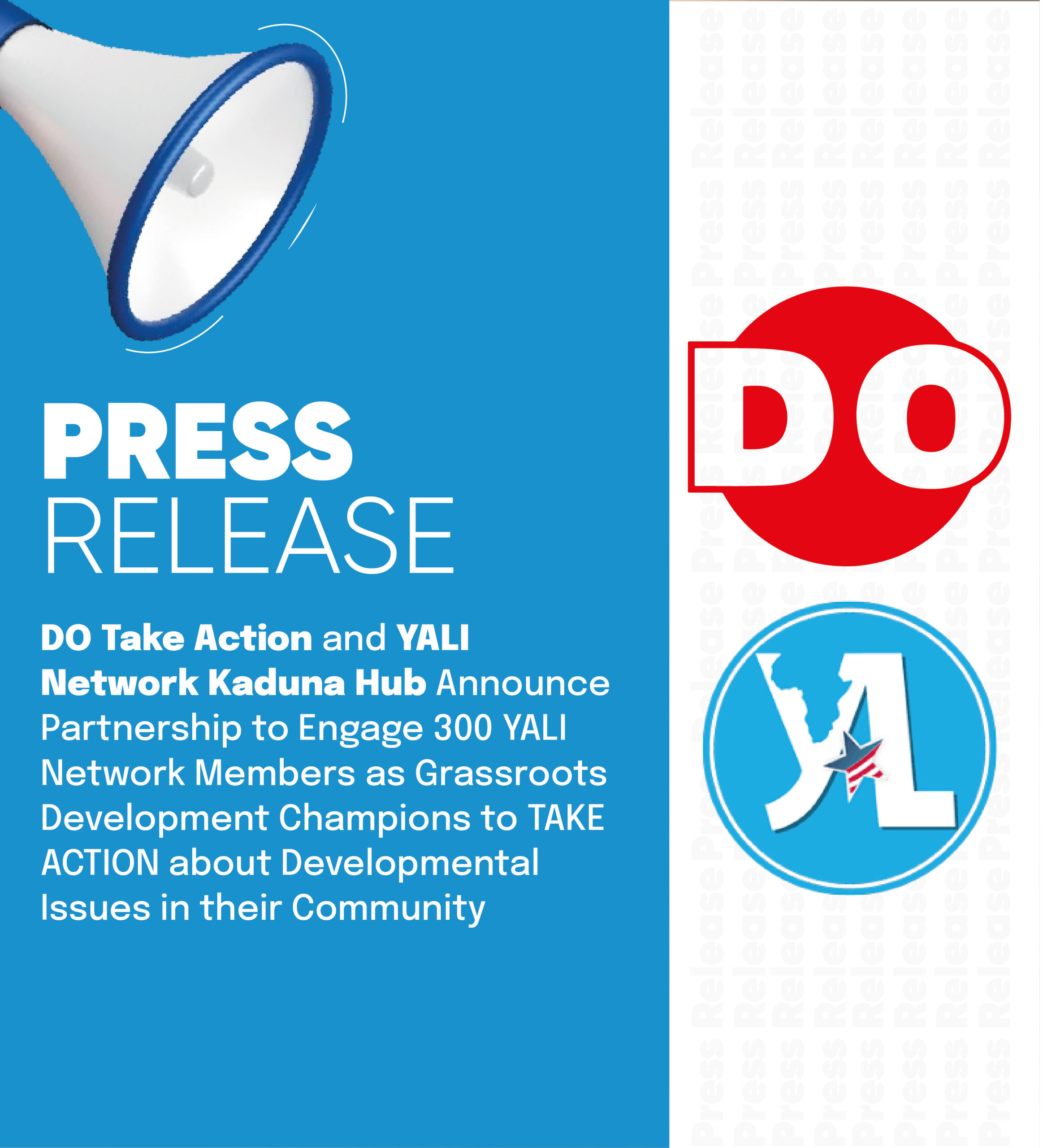 DO Take Action and YALI Network Kaduna Hub Announce Partnership to ...